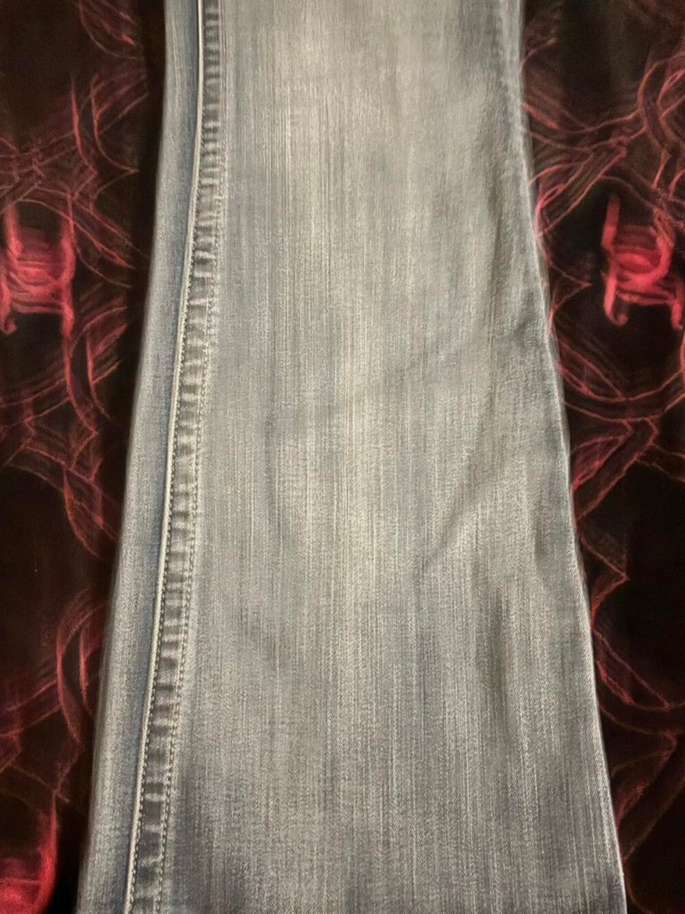 Women's Blue and Navy Jeans - Picture 5 of 5